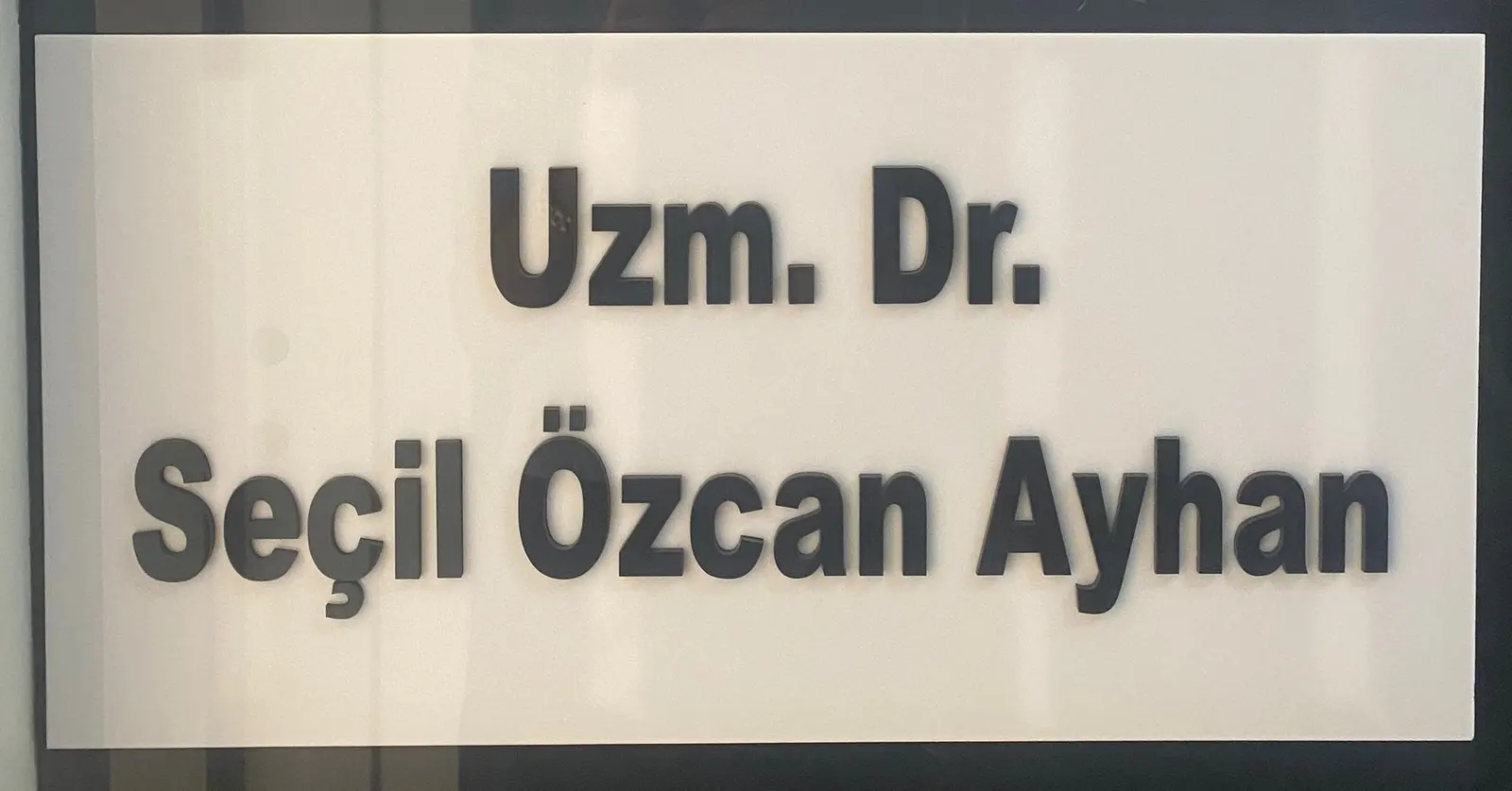 Uzm. Dr. Seçil Özcan Ayhan