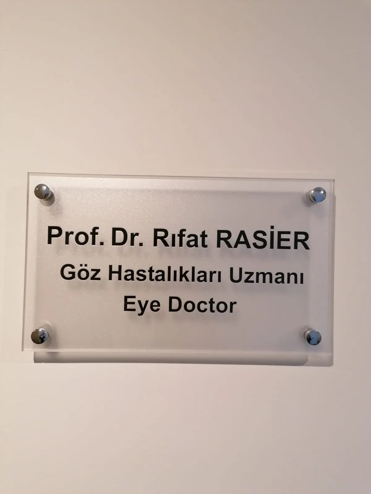 Prof. Dr. Rıfat Rasier