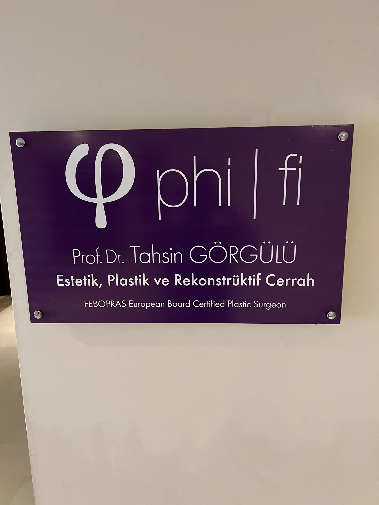 Özel Dr. Tahsin Görgülü Muayenehanesi