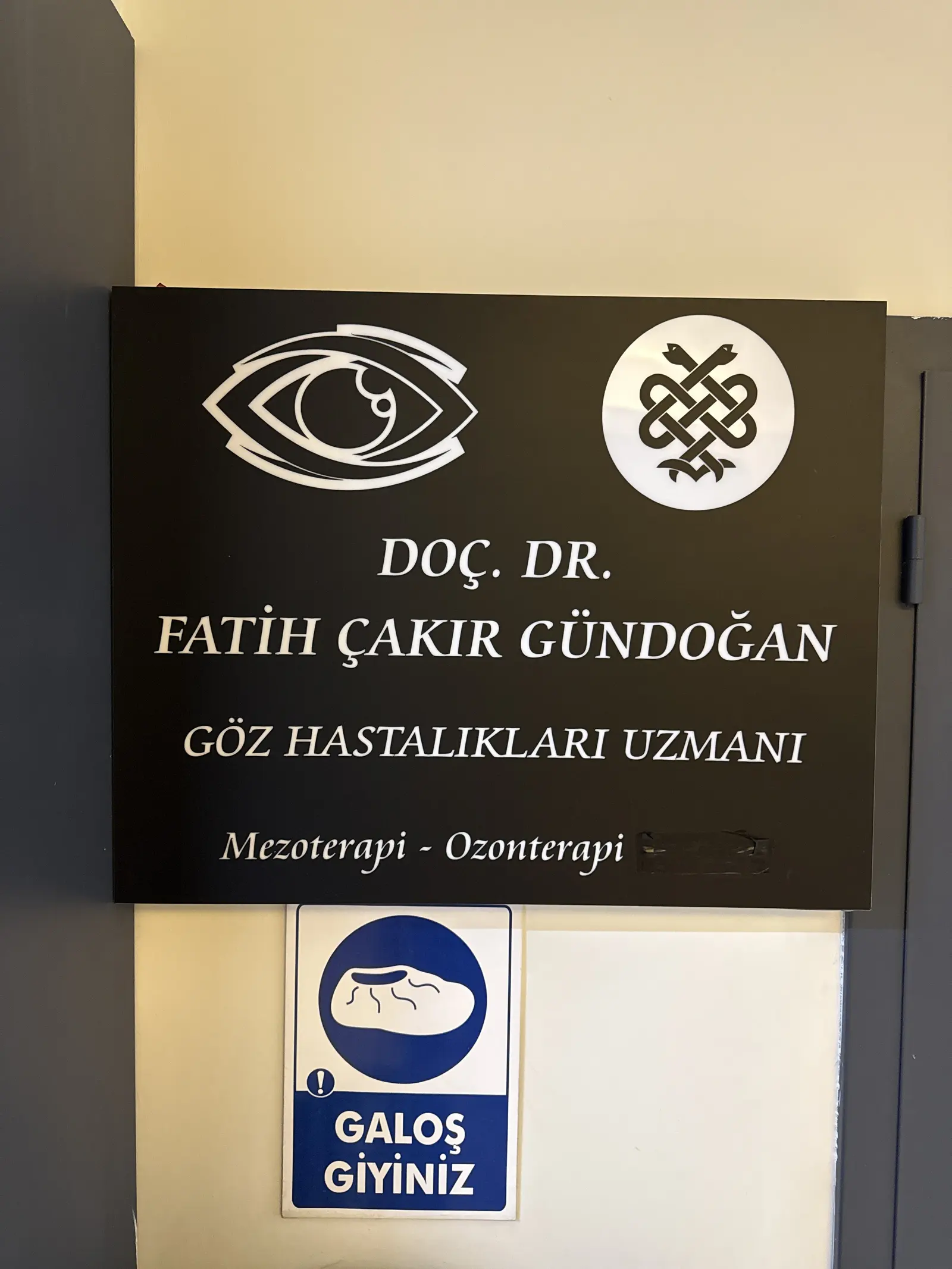 Doç. Dr. Fatih Çakır Gündoğan Göz Kliniği
