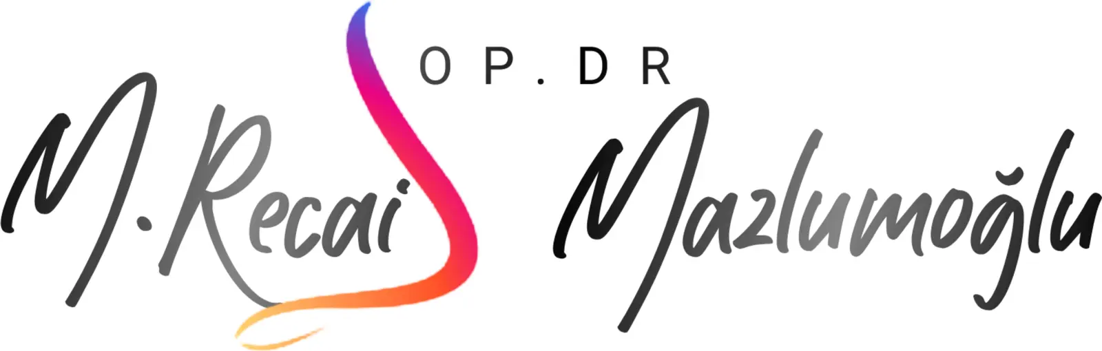 Op. Dr. M. Recai Mazlumoğlu logo