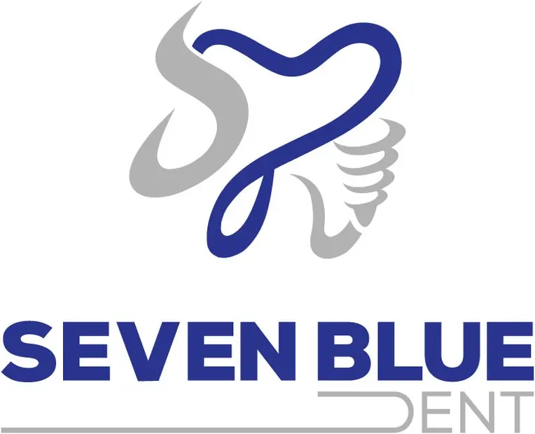 sevenbluedent logo