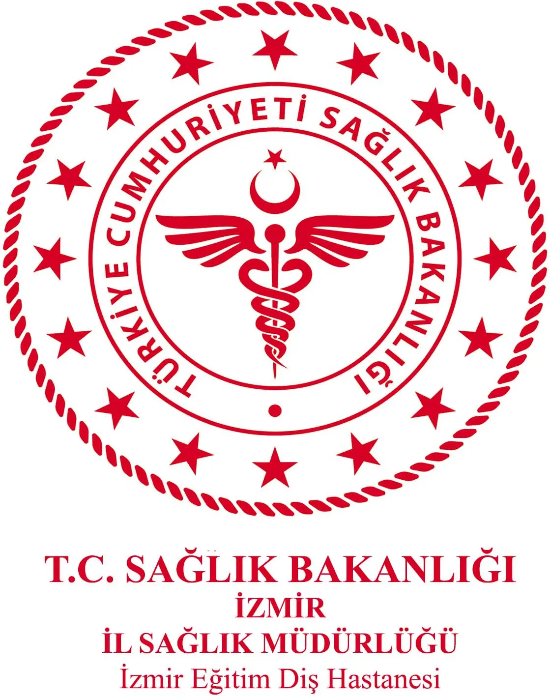 T.C. Sağlık Bakanlığı İzmir Eğitim Diş Hastanesi logo