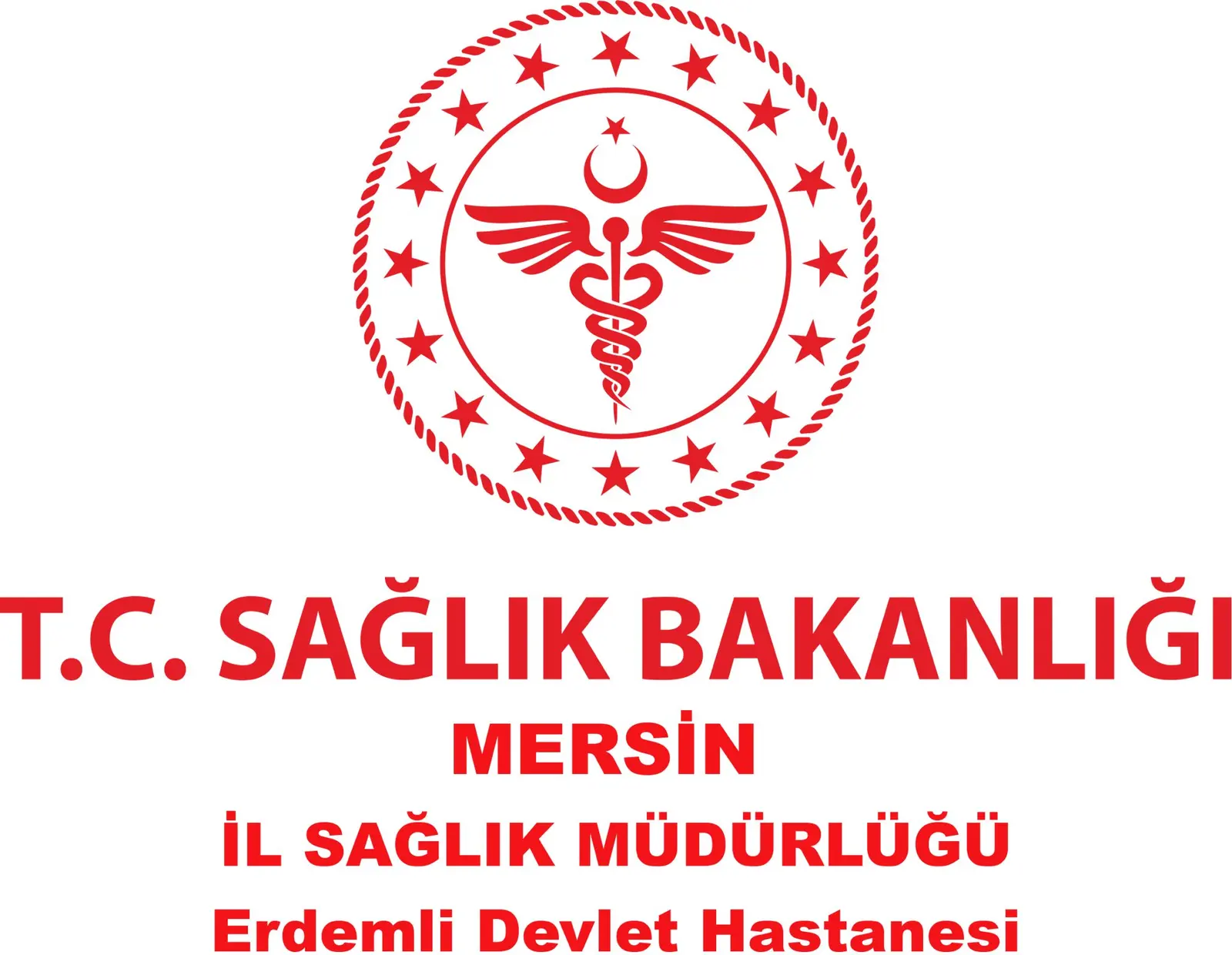 T.C. Sağlık Bakanlığı Erdemli Devlet Hastanesi logo