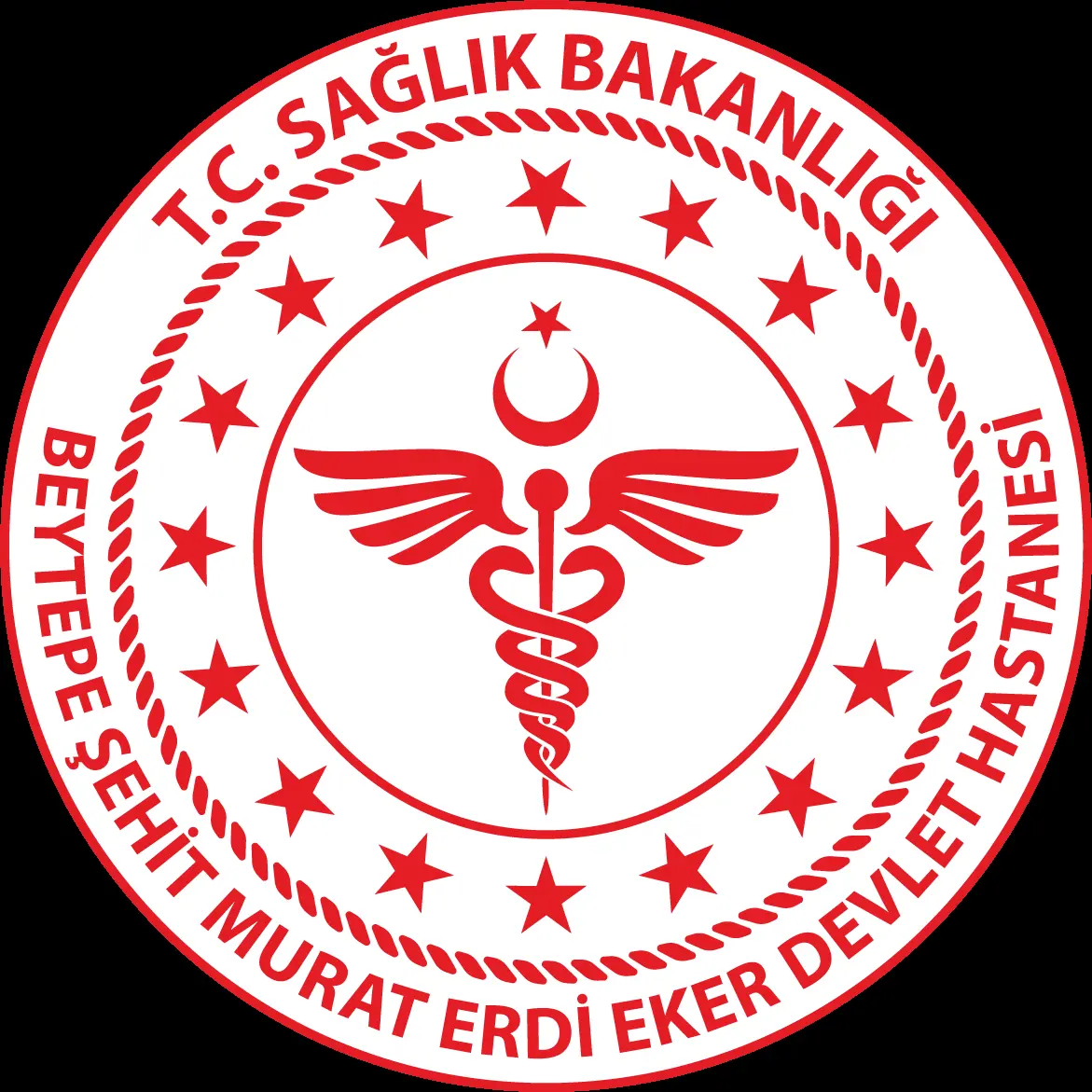 T.C. Sağlık Bakanlığı Ankara Beytepe Murat Erdi Eker Devlet Hastanesi logo