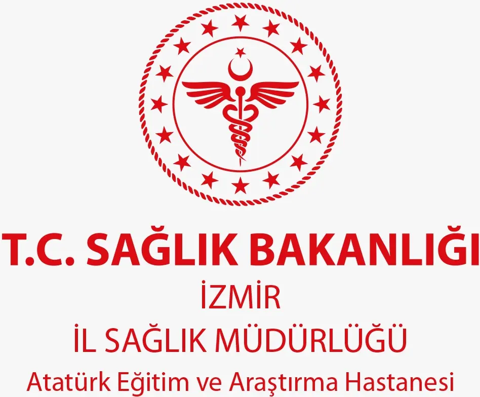T.C. Sağlık Bakanlığı İzmir Katip Çelebi Üniversitesi İzmir Atatürk E.A.H. logo