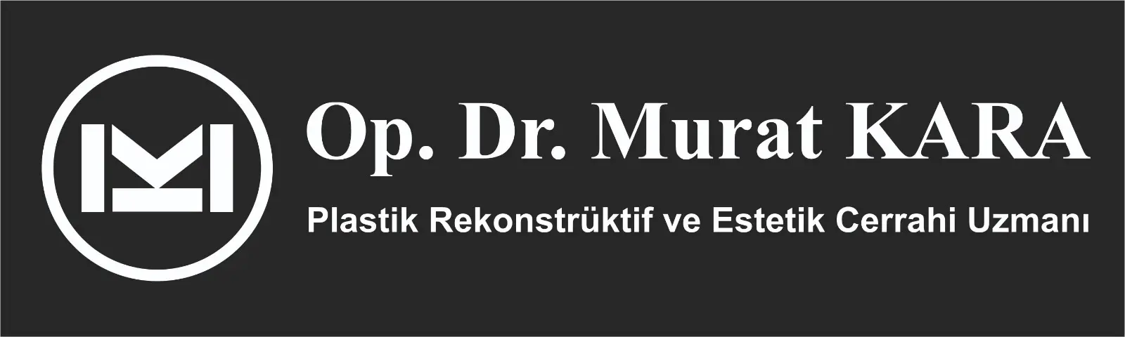 Op. Dr. Murat Kara logo