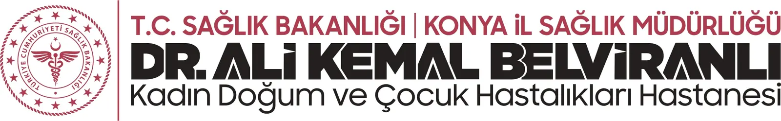T.C. Sağlık Bakanlığı Konya Dr. Ali Kemal Belviranlı Kadın Doğum ve Çocuk Hastalıkları Hastanesi logo