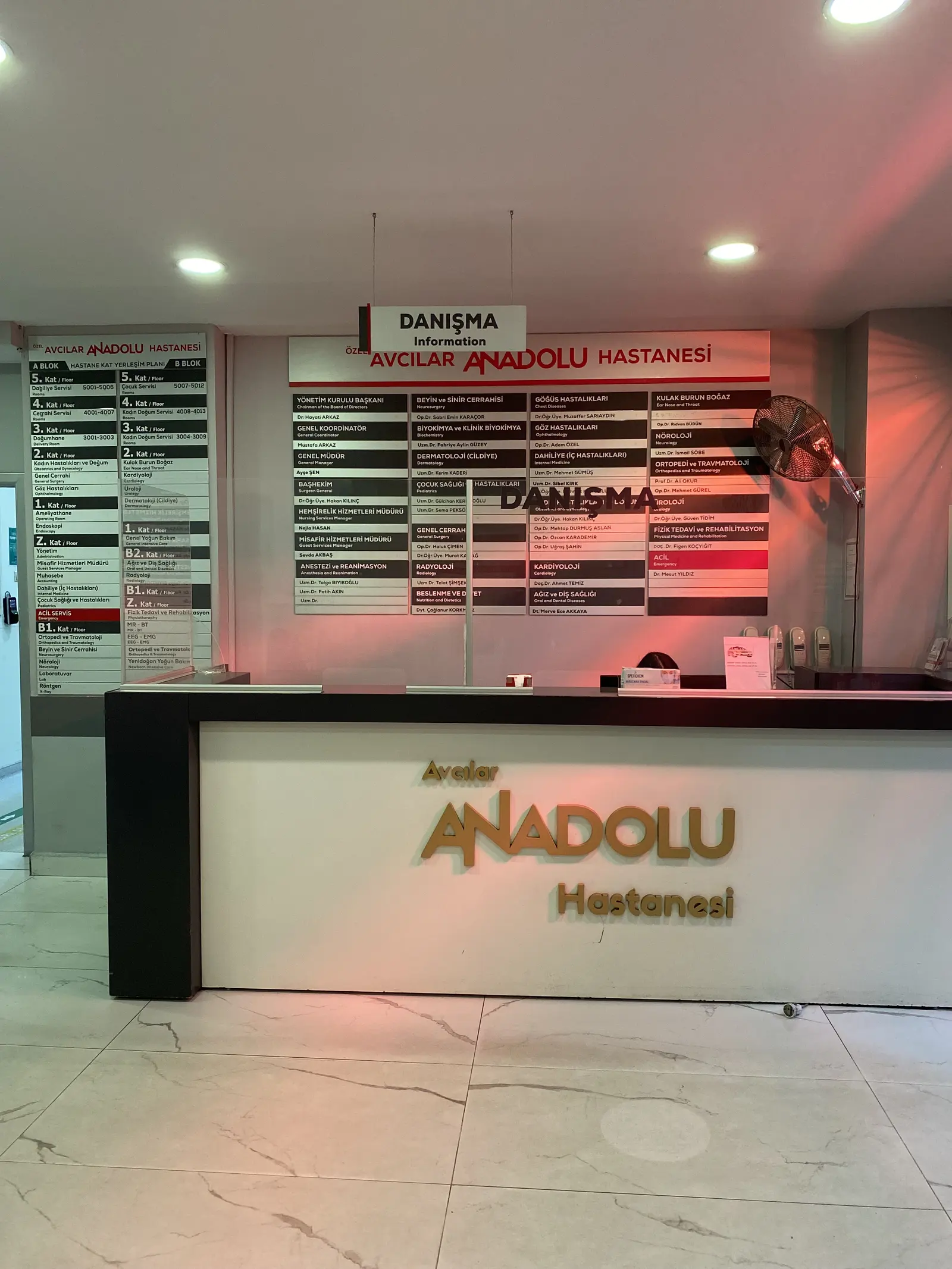 Avcılar Private Anadolu Hospital